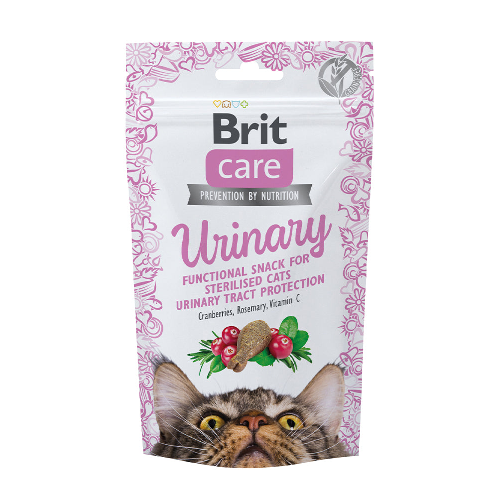 Bild vom Produkt: Brit Care Cat Premium Soft Snack für Katzen Urinary Harngesundheit - Truthahn mit Preiselbeeren und Rosmarin 50g