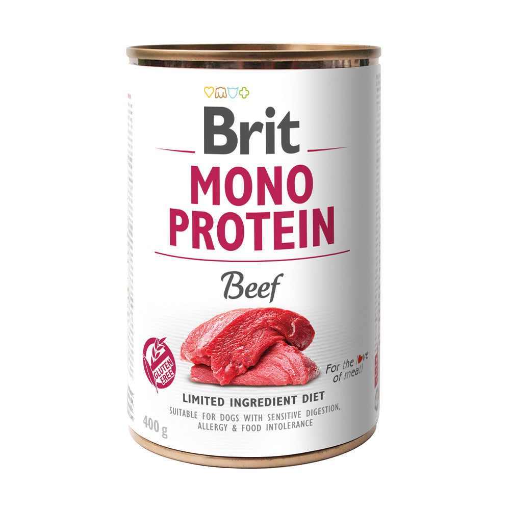 Bild vom Produkt: Brit Premium Nassfutter Monoprotein für adulte Hunde - Beef Rind 400g