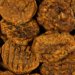 Vorschaubild von Luftgetrocknete Fleischtaler - Welpe und Junior - mit Truthahn