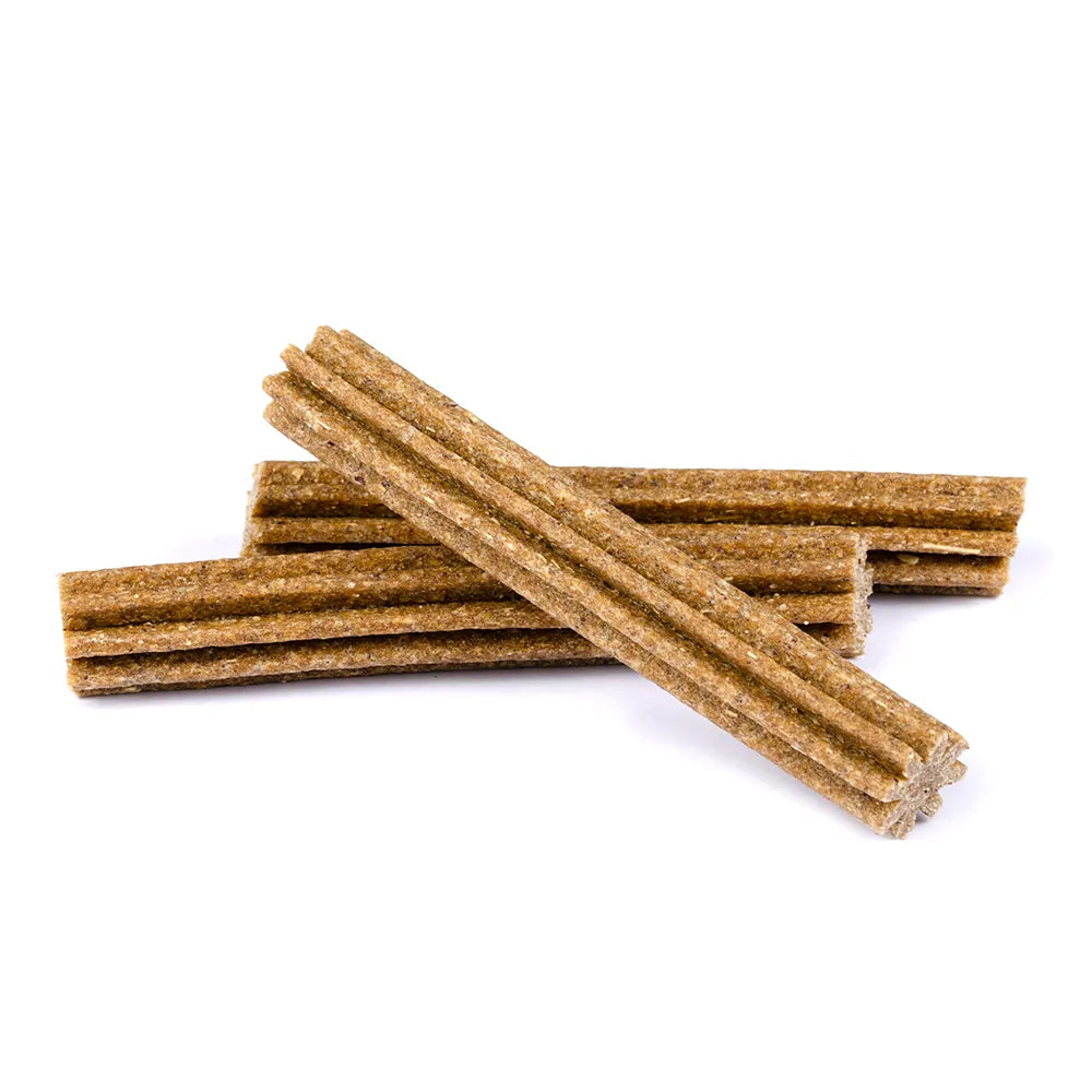 Bild von mehreren Snacks des Produktes: Brit Hund Premium Dental Stick Snacks Zahnpflege Calm Hemp Motherwort Ruhe Hanf Herzgespann