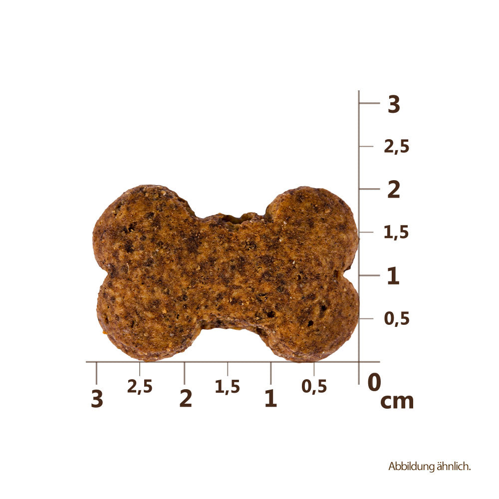 Bild von der Größe vom Snack des Produktes: Carnilove Premium Crunchy Snack Lamb with Cranberries Lamm mit Cranberries