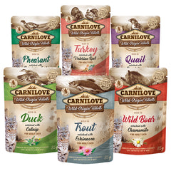 Nassfutter Filets in Soße - Adult - Probierpaket