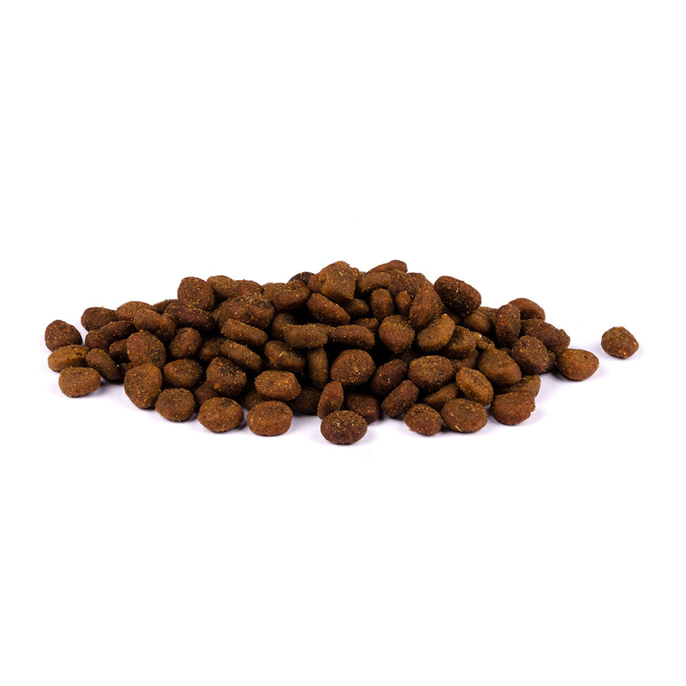 Bild von mehreren Kroketten des Produktes: Carnilove True Fresh Premium Trockenfutter für adulte Katzen Fresh Chicken Frisches Huhn
