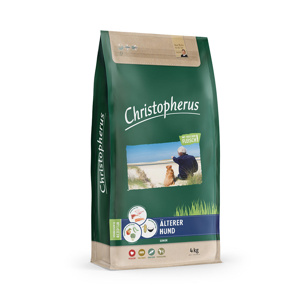 Bild vom Produkt: Christopherus Hund Trockenfutter Senior älterer Hund 4kg