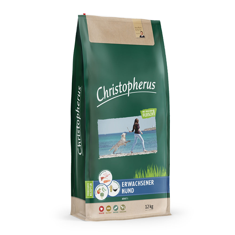 Bild vom Produkt: Christopherus Hund Trockenfutter Erwachsener Hund 12kg