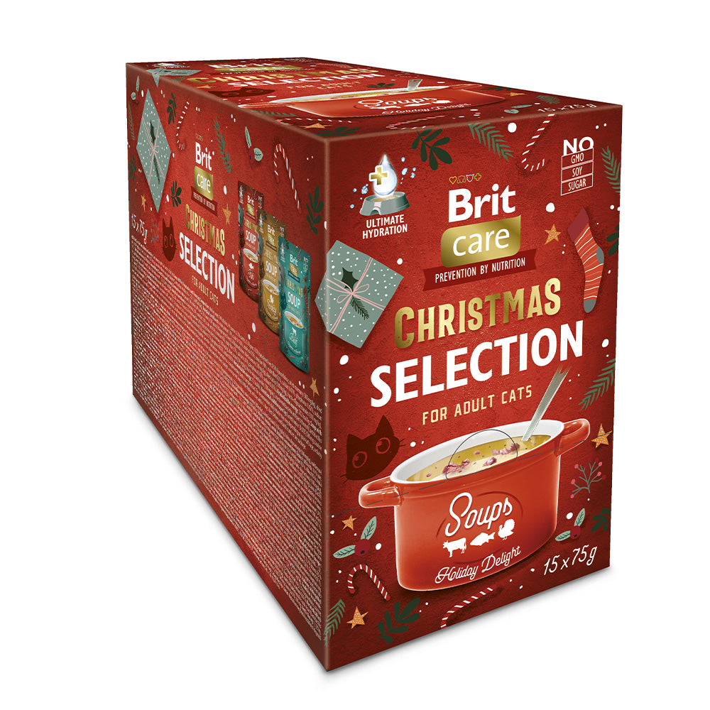Bild vom Produkt: Brit Care Cat Premium Nassfutter Soup Suppe für adulte sterilisierte kastrierte Katzen - 15er Multipack