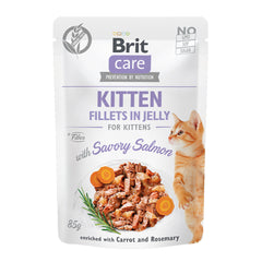 Nassfutter Filets in Gelee - Kitten - Lachs