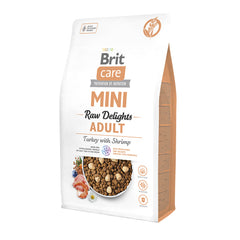 Trockenfutter mit gefriergetrocknetem Topping - Adult Mini - Truthahn mit Shrimps