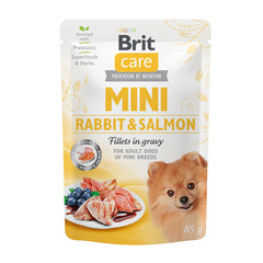Nassfutter Filets in Soße - Adult Mini - Kaninchen und Lachs