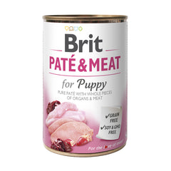 Nassfutter Paté & Meat - Welpe und Junior - Huhn und Truthahn