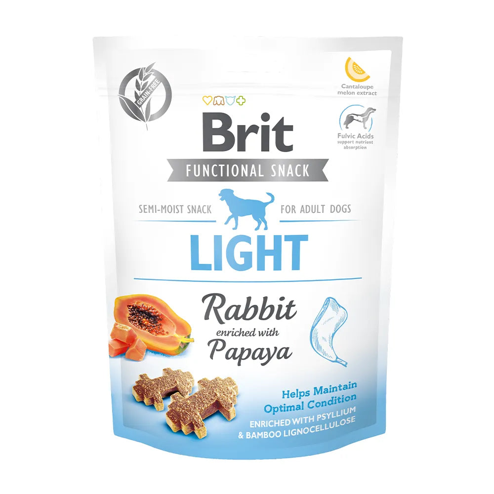 Bild vom Produkt: Brit Hund Premium Soft Functional Snack Light Leichte Kost - Rabbit Papaya Kaninchen mit Papaya 150g