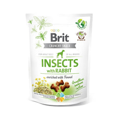 Crunchy Snack - Insekt mit Kaninchen und Fenchel
