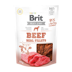 Luftgetrocknete Fleischfilets - mit Rind