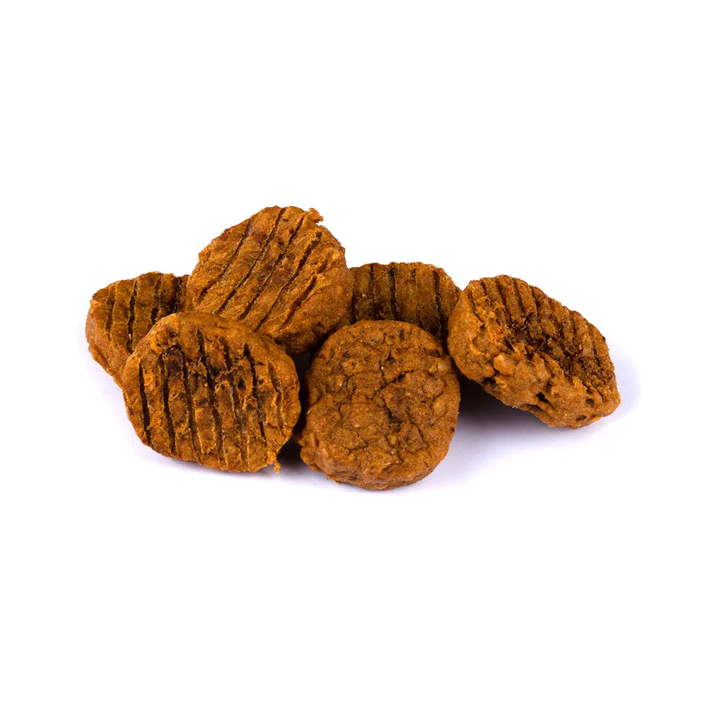 Bild von mehreren Snacks des Produktes: Brit Hund Premium Meaty Jerky Snack Luftgetrocknete Fleischtaler Turkey Truthahn