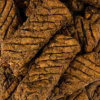 Luftgetrocknete Fleischriegel - Huhn und Wildschwein