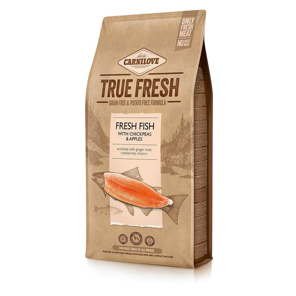 Bild vom Produkt: Carnilove True Fresh Premium Trockenfutter für Adulte Hunde Fresh Fish Frischer Fisch 11,4kg