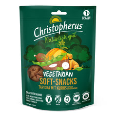 Vegetarischer Soft Snack - Tapioka mit Kürbis