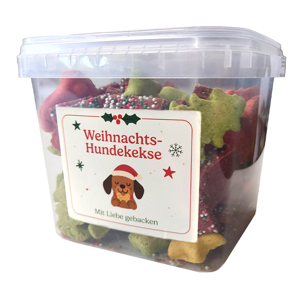 Bild vom Produkt: Allco gebackene Hundekuchen Snacks für adulte Hunde - Weihnachts-Hundekekse 450g